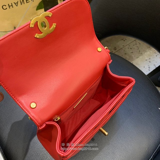 Chanel女包 S0967# 2019秋冬新款 香奈兒復古鏈條包 Chanel手拎斜挎兩用包  djc3149